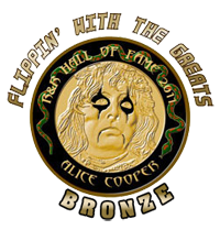 Alice Cooper Bronze Medallion