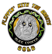 Alice Cooper Bronze Medallion